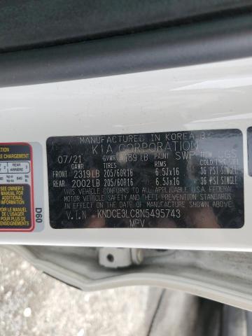 KNDCE3LC8N5495743 Kia Niro EX PR 14