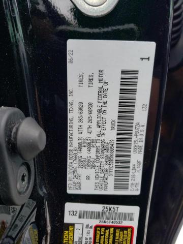 2022 TOYOTA TUNDRA CRE 5TFMC5DB5NX005419