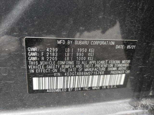 4S3GTAB66M3715768 Subaru Impreza
