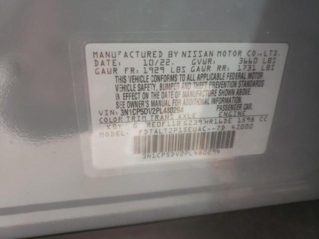 3N1CP5DV2PL480294 Nissan KICKS SR