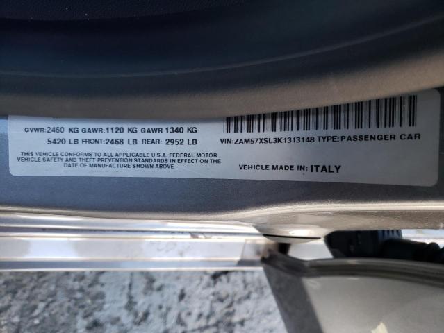 ZAM57XSL3K1313148 Maserati ALL MODELS