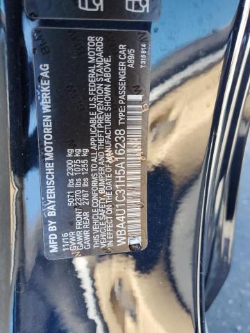 WBA4U1C31H5A16238 BMW 440XI