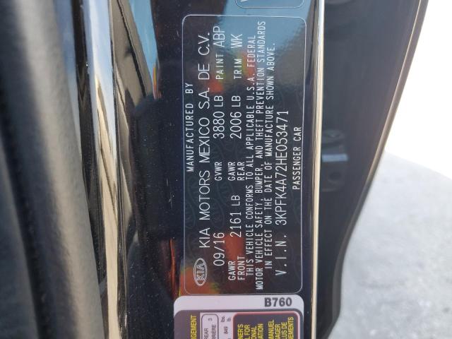 2017 KIA FORTE LX 3KPFK4A72HE053471