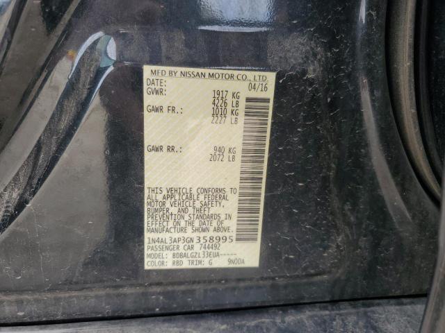 2016 NISSAN ALTIMA 2.5 1N4AL3AP3GN358995