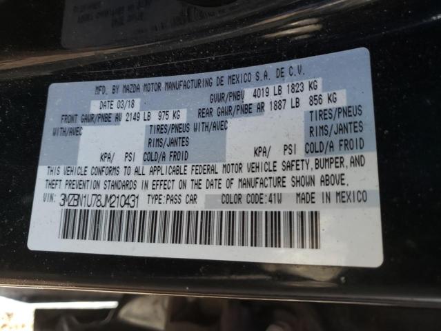 2018 MAZDA 3 SPORT 3MZBN1U78JM210431