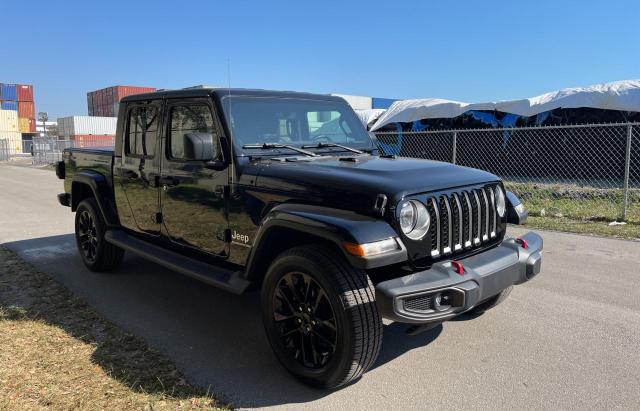 Jeep Gladiator salvage cars for sale: 2020 Jeep Gladiator Overland