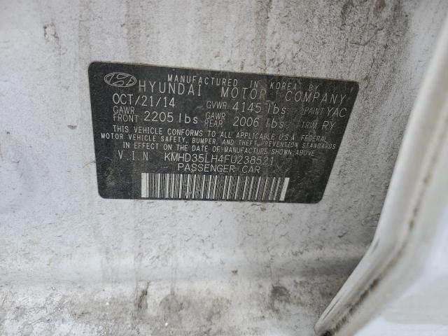 2015 HYUNDAI ELANTRA GT KMHD35LH4FU238521