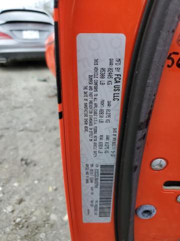 2016 DODGE CHALLENGER 2C3CDZDJ9GH337849