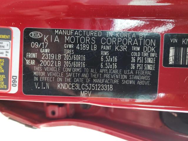 2018 KIA NIRO TOURI - KNDCE3LC5J5123318