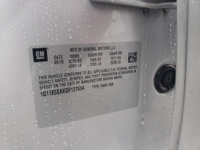 2016 CHEVROLET MALIBU LIM - 1G11E5SAXGF137634