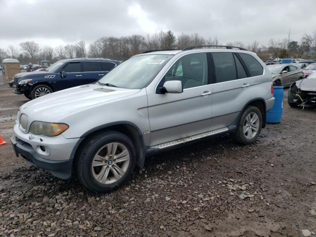 Salvage cars for sale from Copart Chalfont, PA: 2004 BMW X5 4.4I