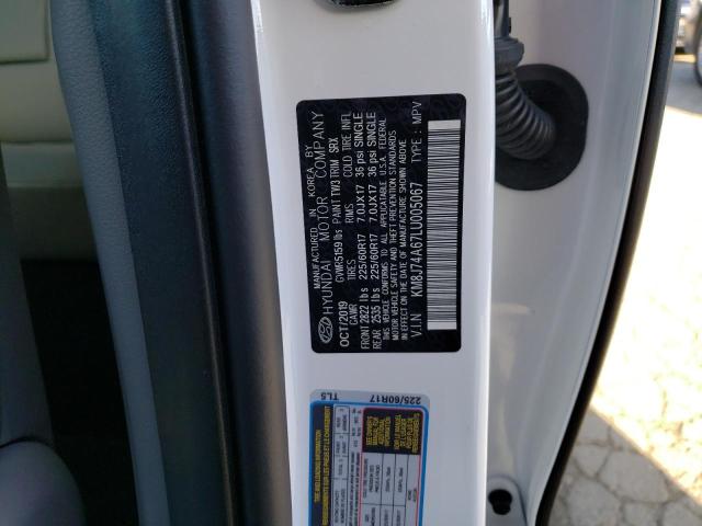 2020 HYUNDAI NEXO BLUE KM8J74A67LU005067