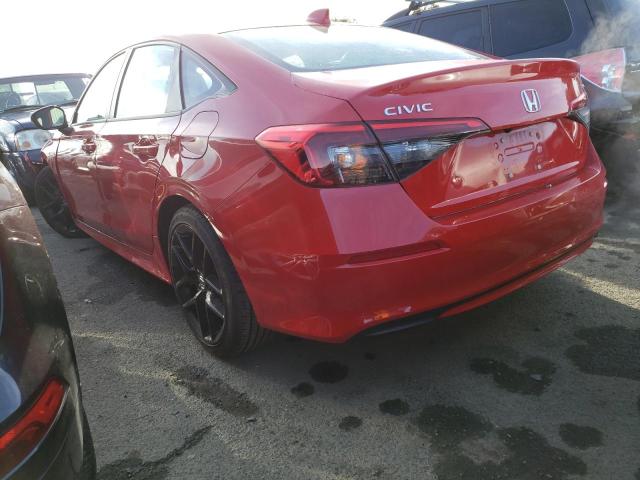 2022 HONDA CIVIC SPOR 2HGFE2F51NH582740