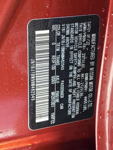 2022 NISSAN ROGUE SPOR JN1BJ1BW9NW482343