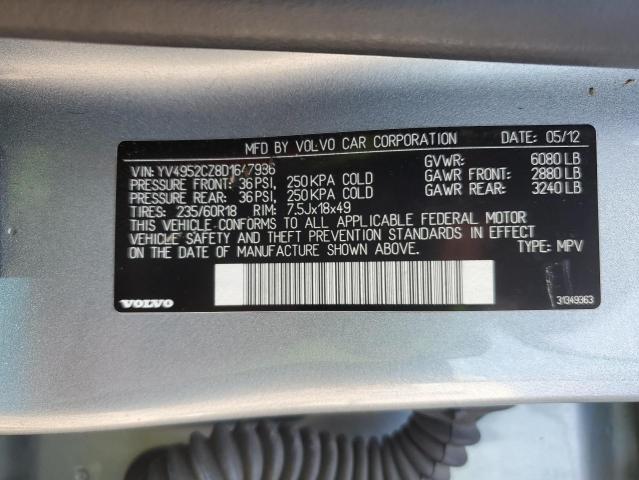 YV4952CZ8D1647936 Volvo XC90