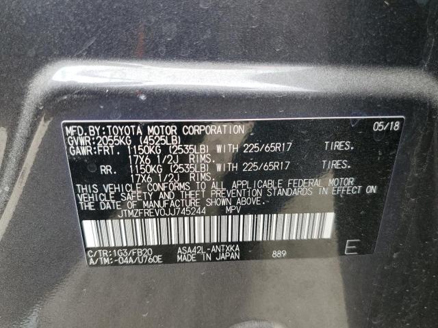 2018 TOYOTA RAV4 LE - JTMZFREV0JJ745244
