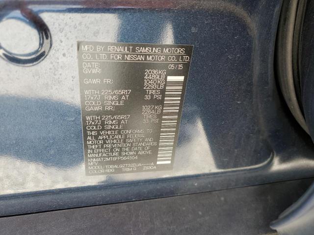KNMAT2MT6FP564554 Nissan ROGUE S