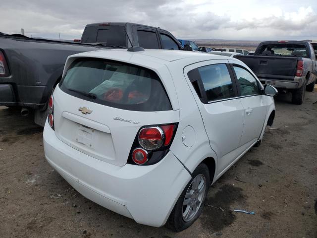  CHEVROLET SONIC 2016 White