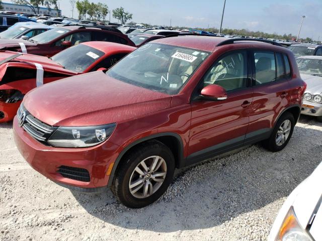 2016 VOLKSWAGEN TIGUAN S - WVGAV7AX8GW057463