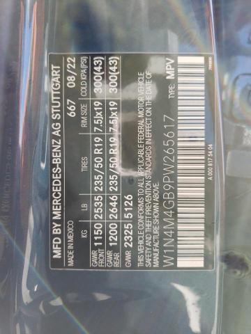 W1N4M4GB9PW265617 Mercedes-Benz GLB 250