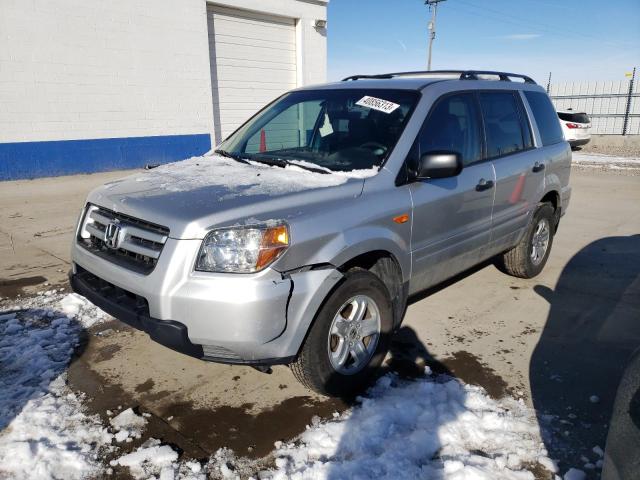 Salvage cars for sale from Copart Farr West, UT: 2006 Honda Pilot LX