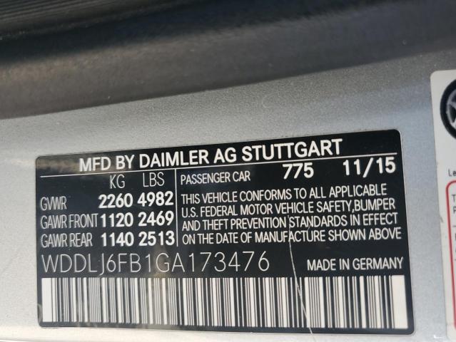 2016 MERCEDES-BENZ CLS 400 - WDDLJ6FB1GA173476
