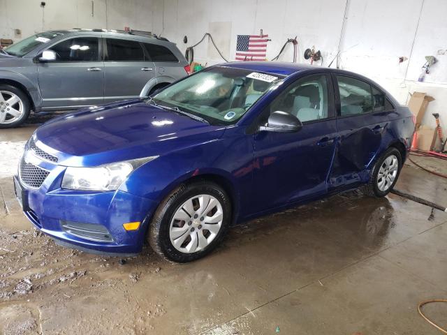 Chevrolet Cruze Blue Carbon Fiber detailing