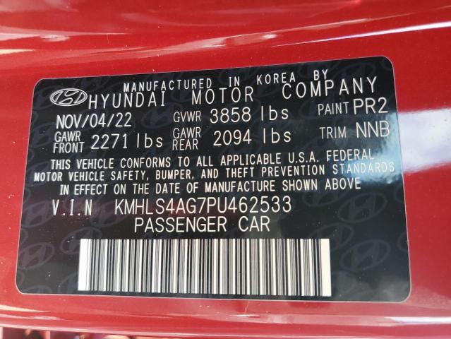 2023 HYUNDAI ELANTRA SE KMHLS4AG7PU462533