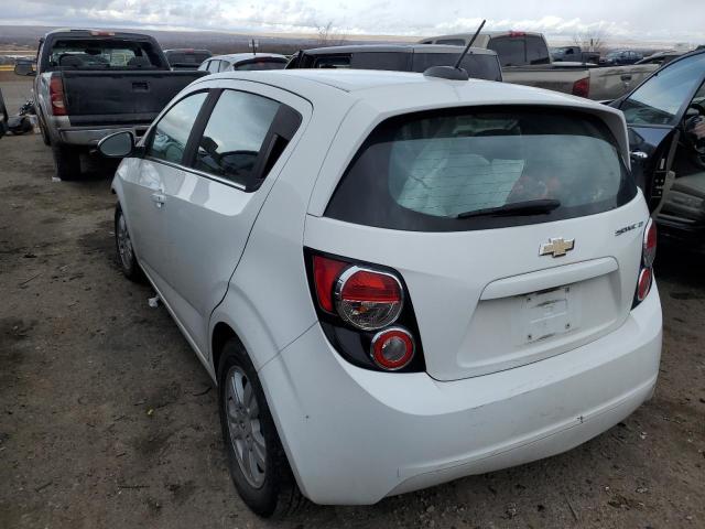  CHEVROLET SONIC 2016 White