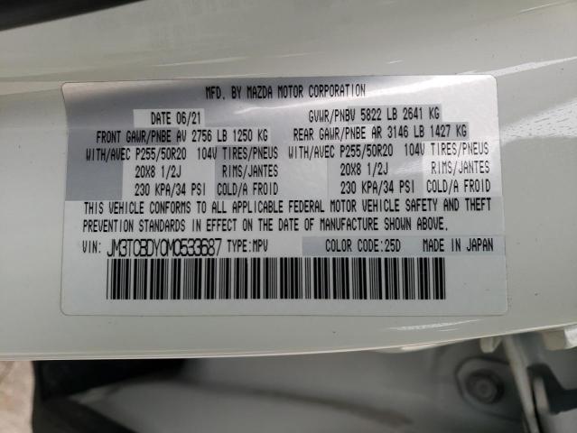 2021 MAZDA CX-9 GRAND - JM3TCBDY0M0533687