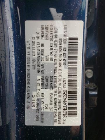 2022 MAZDA CX-30 PREM 3MVDMBDL4NM403259
