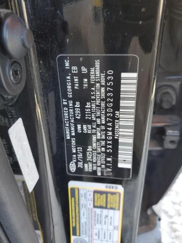 5XXGM4A73DG237530 KIA Optima Lx