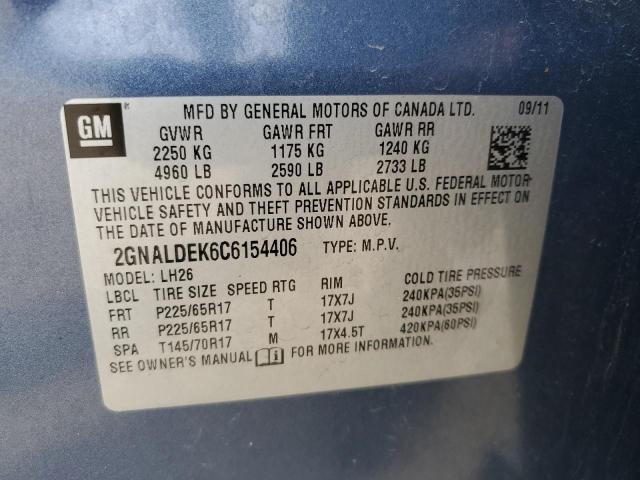 2GNALDEK6C6154406 Chevrolet Equinox