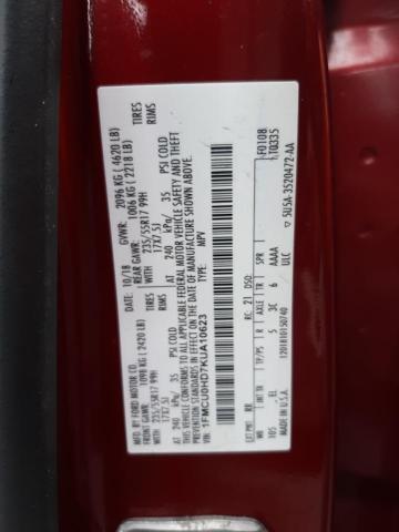 2019 FORD ESCAPE SEL 1FMCU0HD7KUA10623