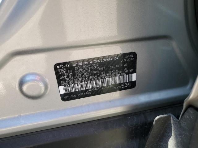 2020 MITSUBISHI ECLIPSE CR JA4AS4AA7LZ002898