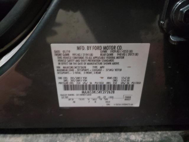 2019 FORD ECOSPORT T - MAJ6S3KL5KC272628
