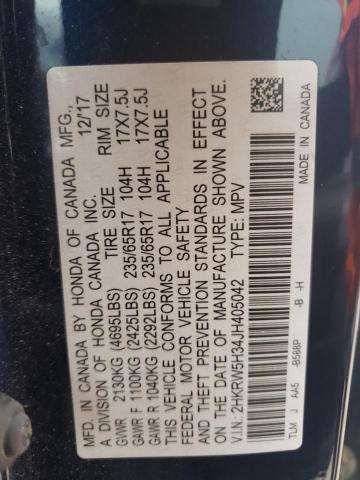 2018 HONDA CR-V LX 2HKRW5H34JH405042