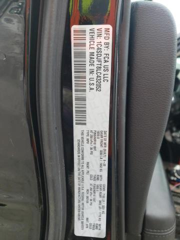 2020 DODGE DURANGO SS - 1C4SDJFT8LC432052