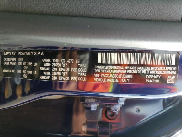 2018 JEEP RENEGADE L ZACCJABB3JPJ62888
