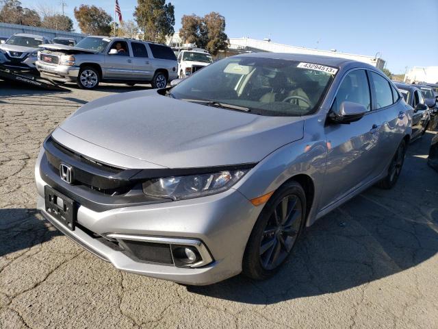 Salvage cars for sale from Copart Martinez, CA: 2019 Honda Civic EXL