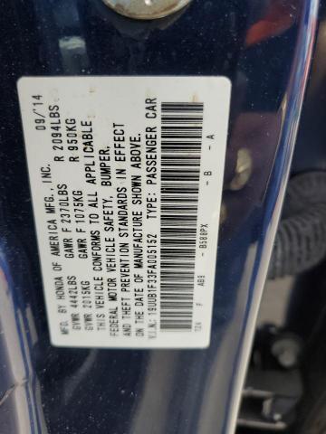 2015 ACURA TLX 19UUB1F33FA005152
