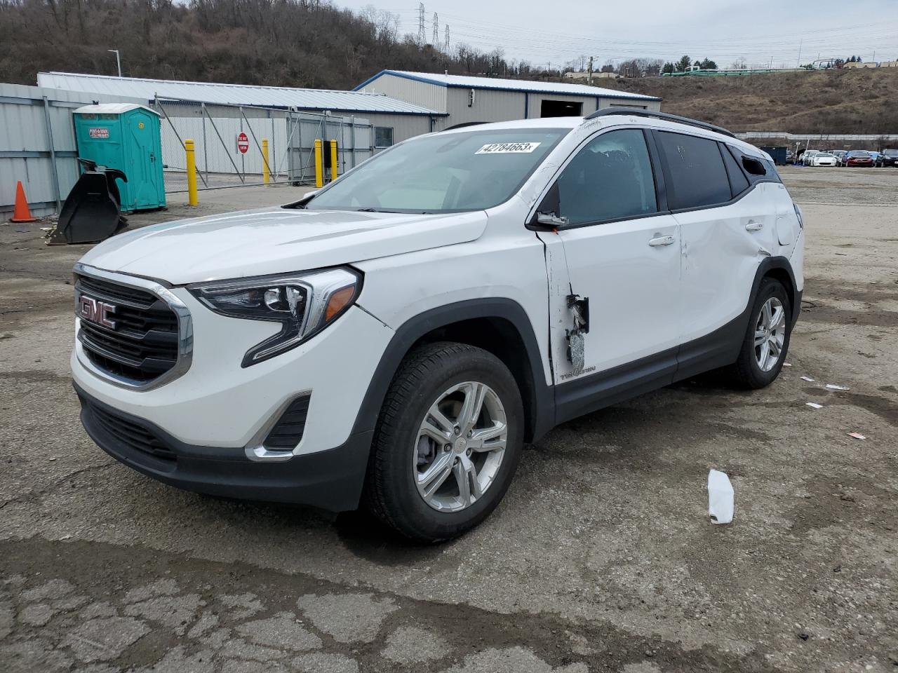 2020 GMC Terrain Sle VIN: 3GKALTEV1LL340870 Lot: 49170474