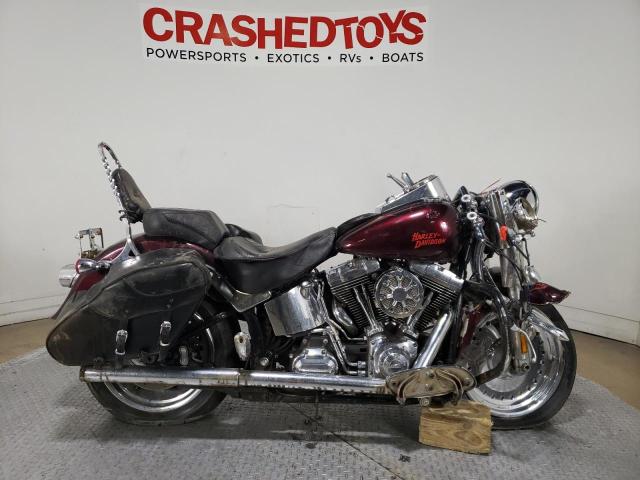 Salvage motorcycles for sale at Dallas, TX auction: 2012 Harley-Davidson Flstf Fatboy