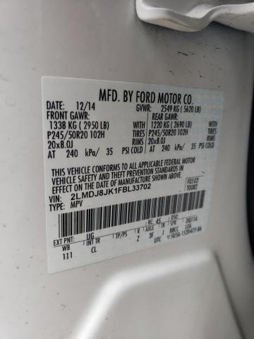 2LMDJ8JK1FBL33702 Lincoln MKX