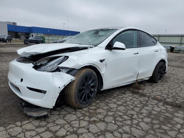 Tesla Model Y salvage cars for sale: 2022 Tesla Model Y