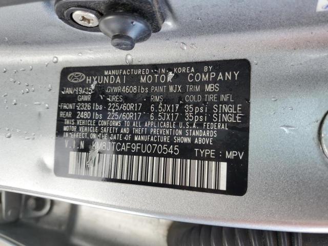 2015 HYUNDAI TUCSON GLS - KM8JTCAF9FU070545