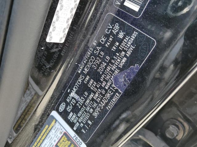 2019 KIA FORTE 3KPF34AD9KE131979