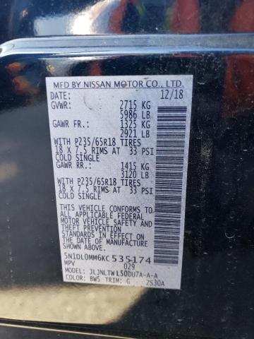 2019 INFINITI QX60 LUXE 5N1DL0MM6KC535174