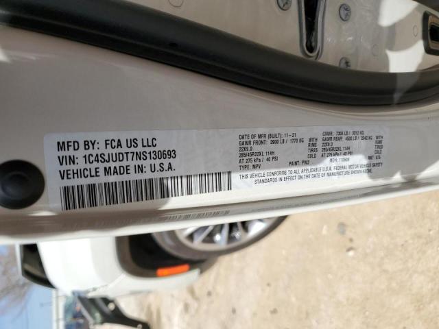 2022 JEEP WAGONEER S 1C4SJUDT7NS130693