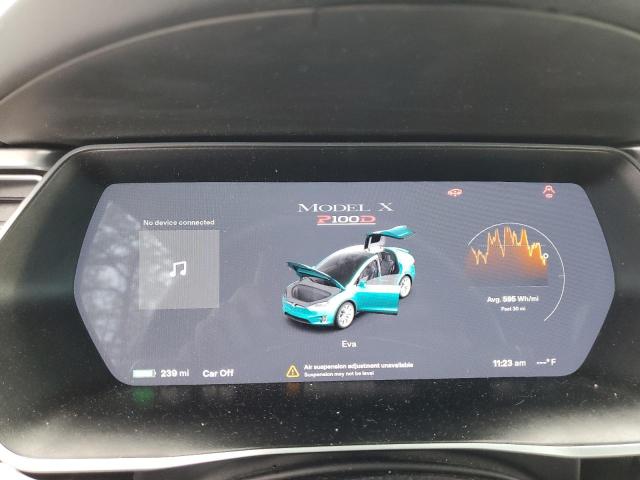 2017 TESLA MODEL X 5YJXCDE42HF070928